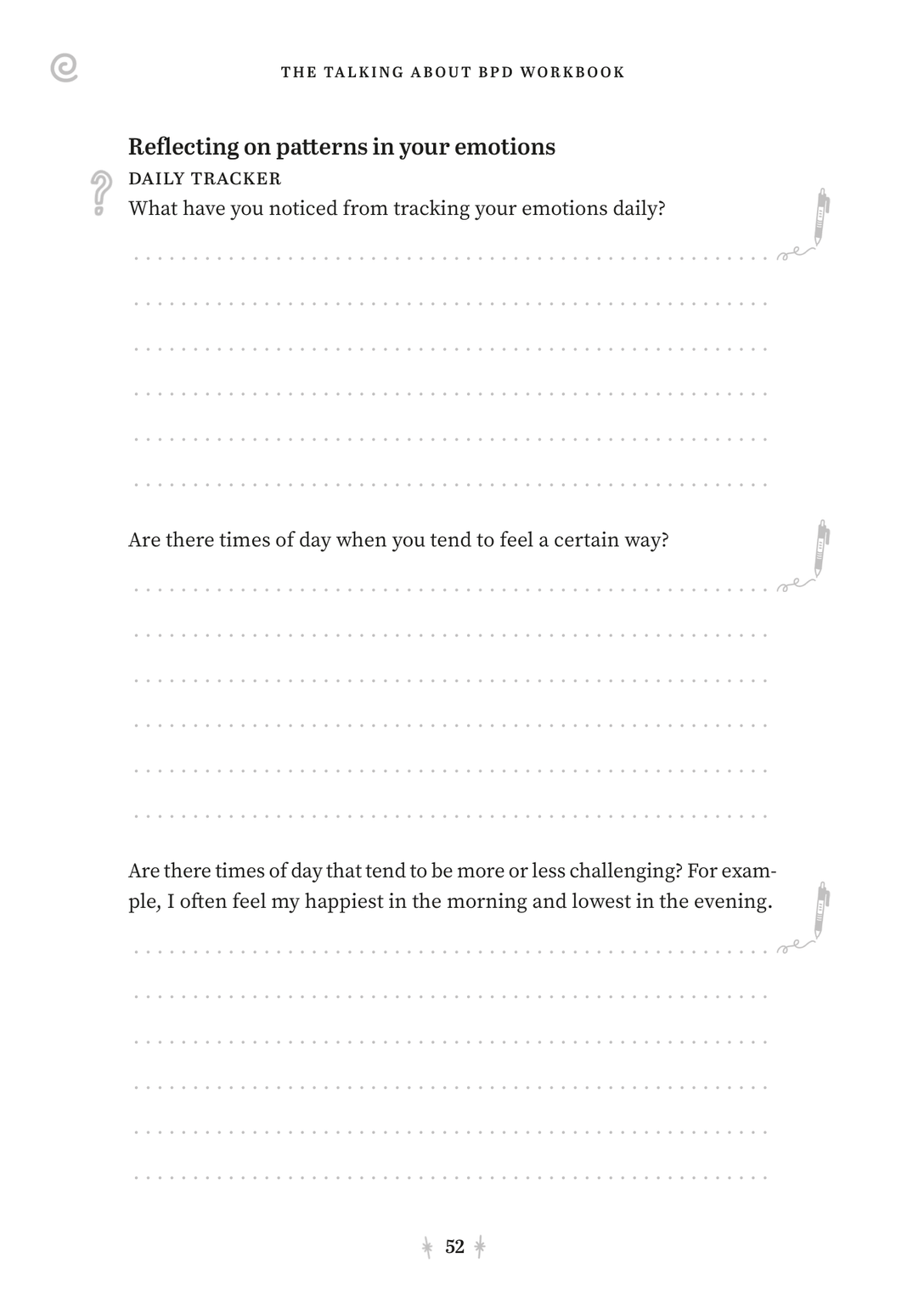 The Talking About BPD Workbook