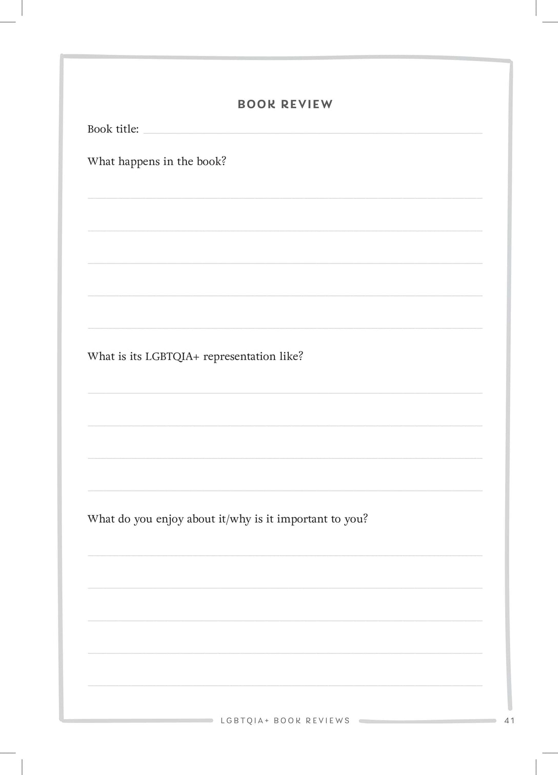 The Queerly Autistic Workbook